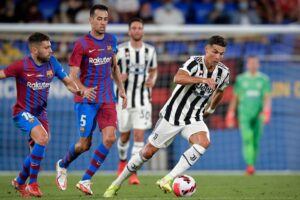 Cristiano Ronaldo durante partida contra o Barcelona