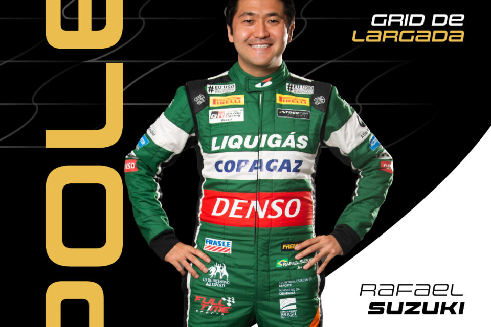 Imagem que ilustra a matéria Rafael Suzuki crava a pole pela 1ª vez em sete anos de Stock Car