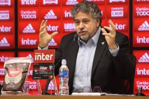 Julio Casares, presidente do São Paulo