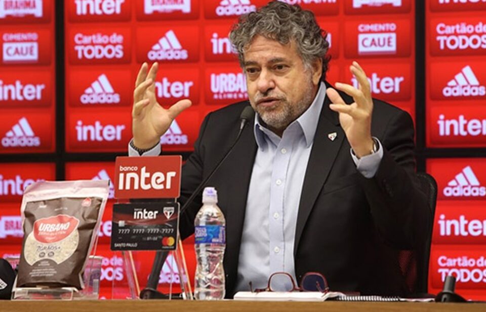 Julio Casares, presidente do São Paulo
