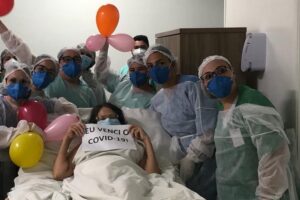 Paciente do Hugo se recupera da Covid após quase 2 meses em UTI