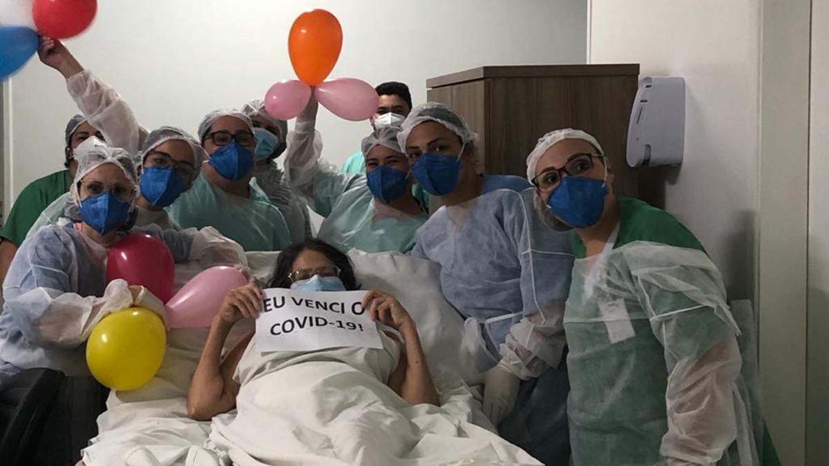 Paciente do Hugo se recupera da Covid após quase 2 meses em UTI