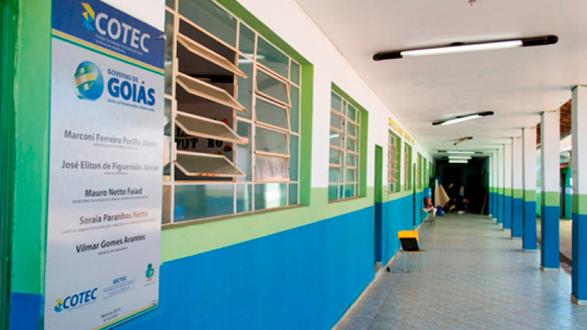 Unidade de Colégio Tecnológico (Foto: Secretaria da Retomada do Estado de Goiás)