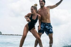 Yasmin Brunet e Gabriel Medina