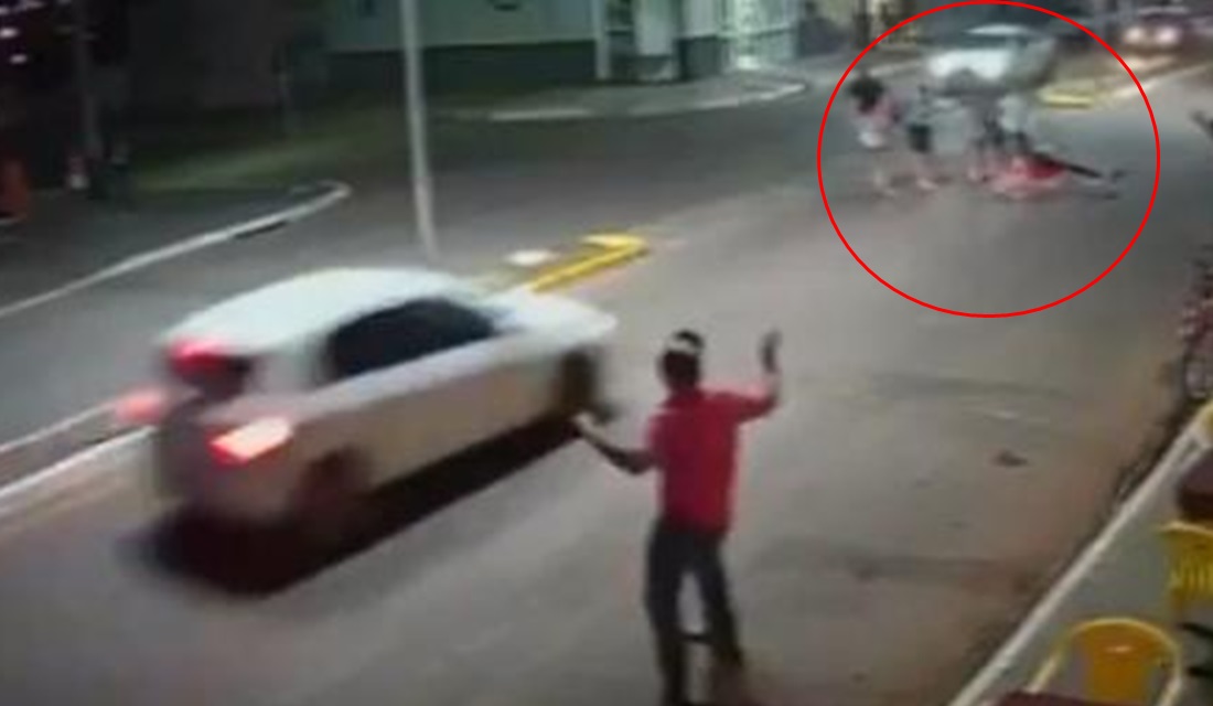 Ciclista é atropelado duas vezes seguidas em menos de dois minutos no MT: vídeo