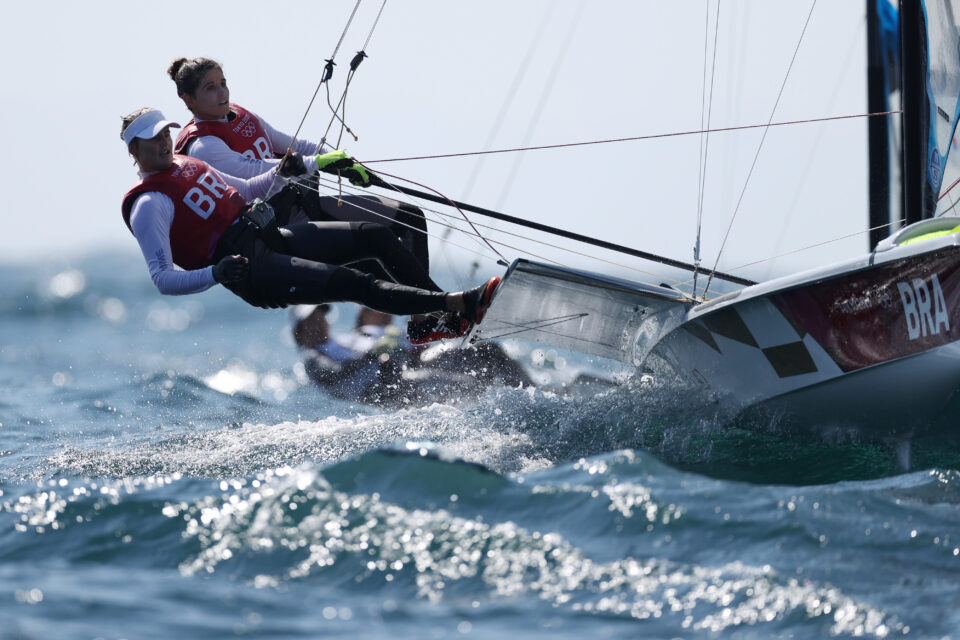 Martine Grael e Kahena Kunze medalhistas