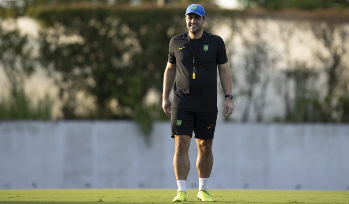 Jardine possui mais de 30 títulos nas categorias de base do futebol brasileiro. Foto: Lucas Figueiredo/CBF