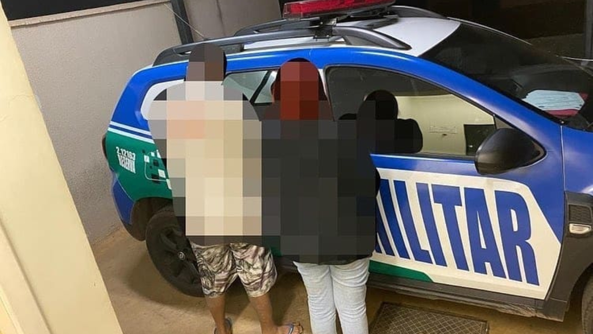 Preso casal suspeito de aplicar 'golpe do whisky' contra entregadores em Aparecida