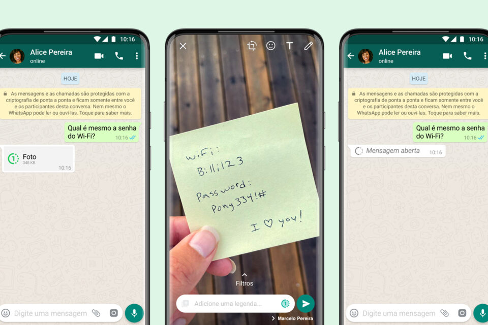 De olho no fim do Fleets, WhatsApp lança nova opção para envio de nudes
