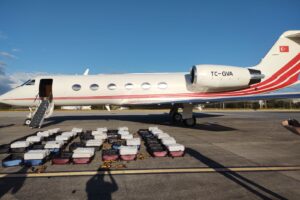 Passageiro espanhol e quatro turcos membros da tripulação da aeronave foram conduzidos até a corporação