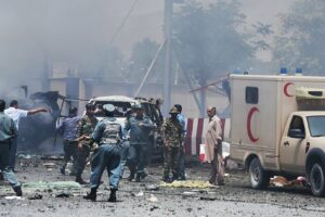 Explosão próximo aeroporto de Cabul