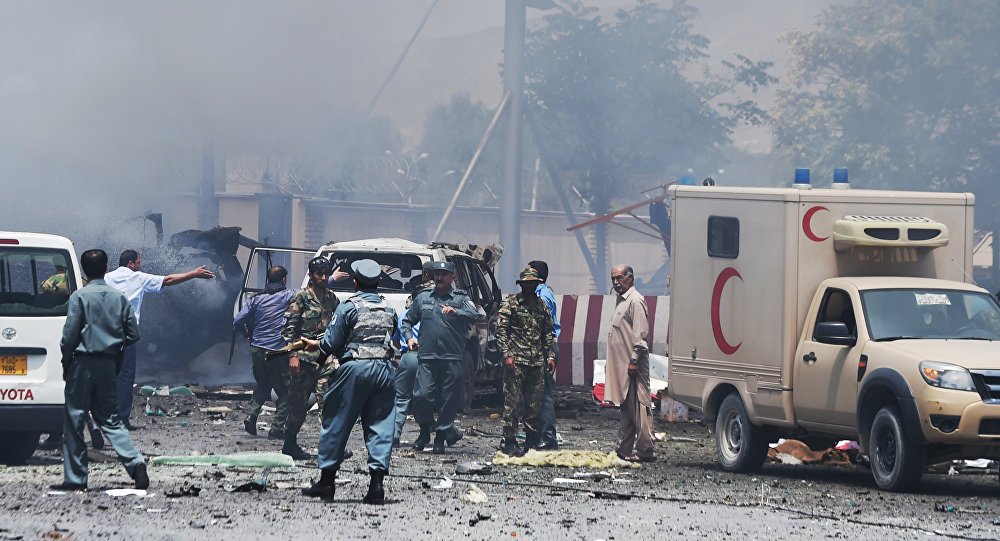 Explosão próximo aeroporto de Cabul