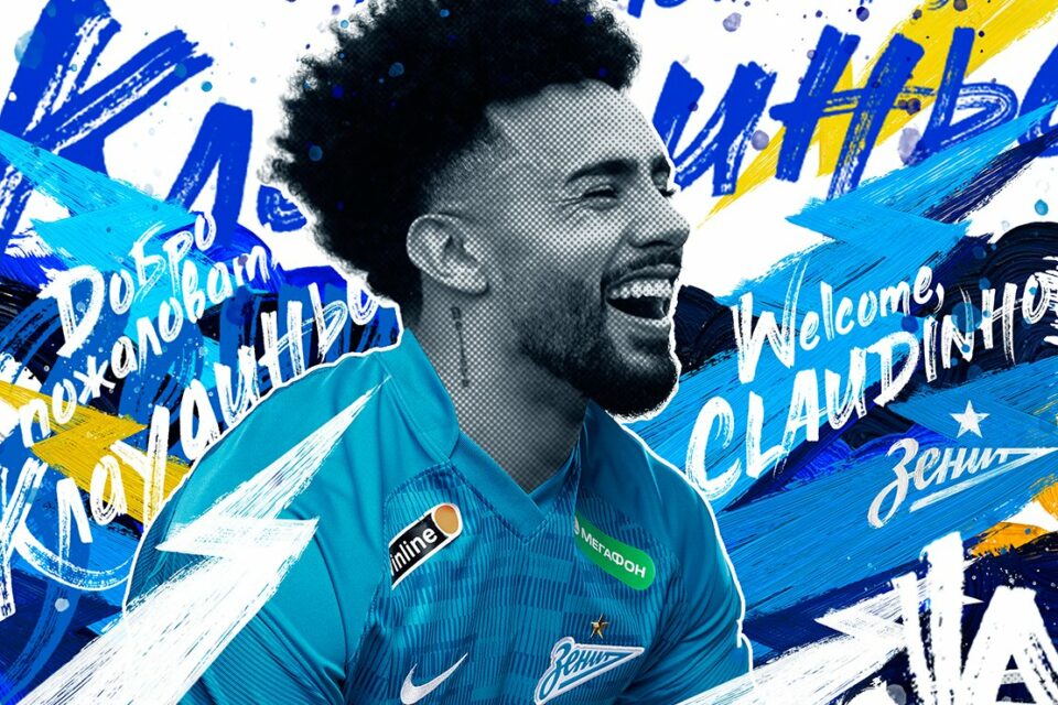 Imagem que ilustra a matéria Claudinho é anunciado como reforço do Zenit logo após conquistar o ouro olímpico