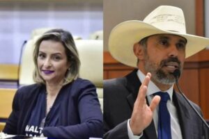 Vereadora Luciula do Recanto registra ocorrência contra deputado Amauri Ribeiro