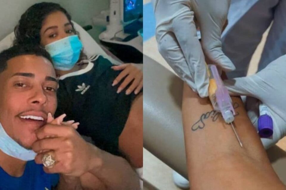 Grávida, namorada de MC Poze é hospitalizada e afirma se sentir fraca
