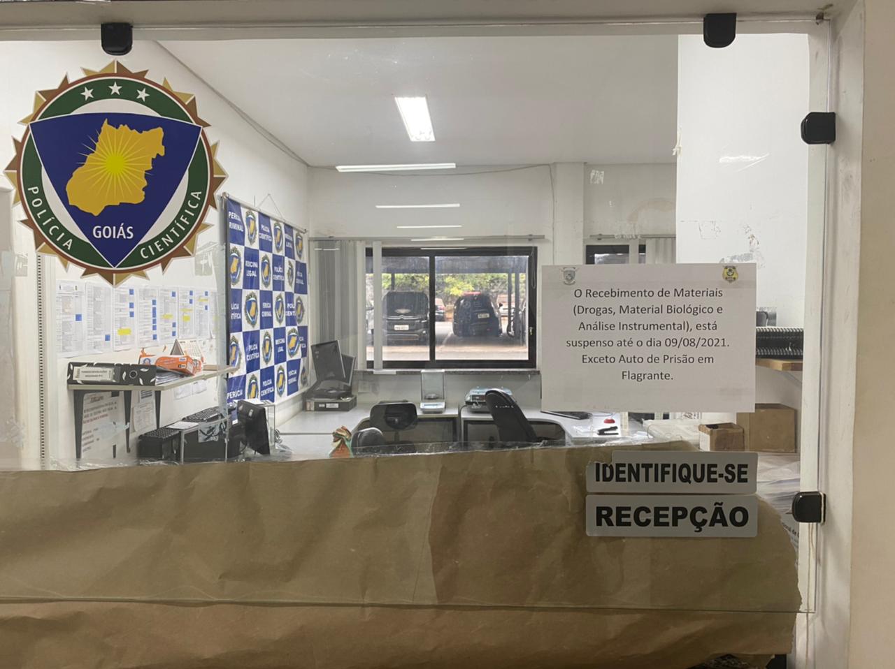 Um surto de Covid-19 deixou 13 servidores do Laboratório de Química e Toxicologia Forense (LQTF), da Polícia Técnico Científica, em Goiânia. (Foto: divulgação)