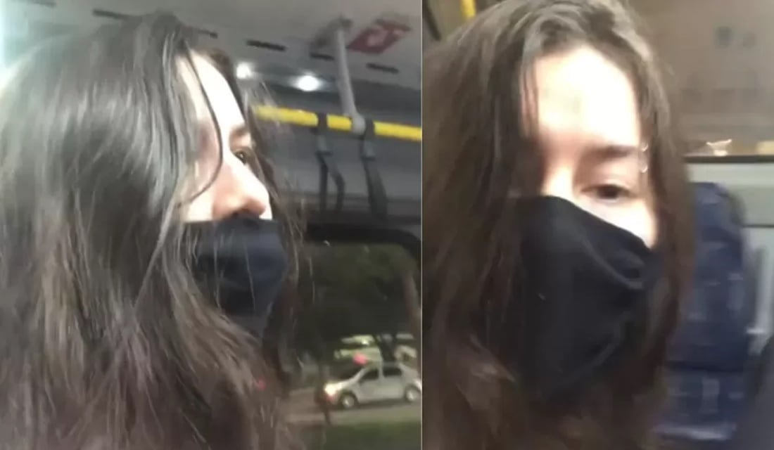 Mulher expulsa homem do ônibus após assédio sexual, no Rio de Janeiro