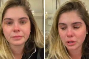 Bárbara Evans chora ao falar sobre processo de fertilização e diz que pensa em adotar