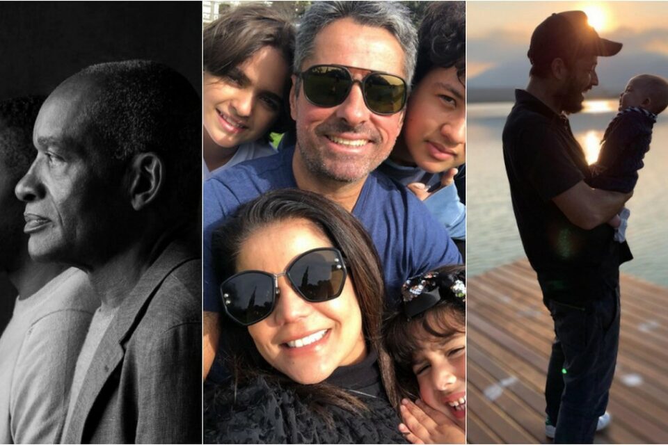Famosos celebram Dia dos Pais em suas redes sociais; veja