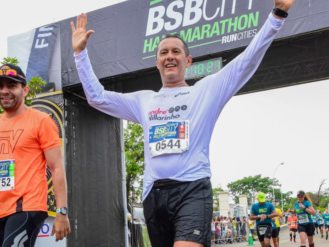 Um homem identificado como Osirio Corrêa Lima morreu após passar mal durante uma corrida na Alameda Ricardo Paranhos, em Goiânia. (Foto: reprodução/Instagram)