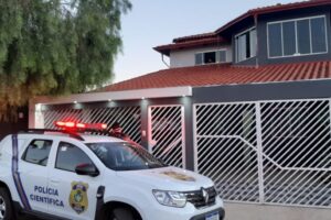 Ex-secretário de transportes de Rubiataba é suspeito de vender madeira doada para reformar a própria casa (Foto: divulgação/PC)