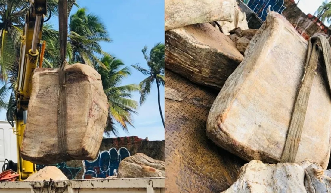 Caixas 'misteriosas' são encontradas em praias de Salvador