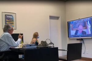 Caiado e demais governadores defendem reunião com Bolsonaro