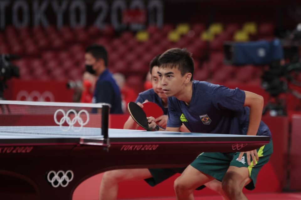 Brasil tênis de mesa masculino 2