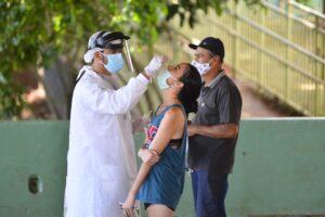 A reinfecção pela Covid atingiu 15 pessoas em Goiás desde o início da pandemia até o mês de julho. (Foto: Jucimar de Sousa/Mais Goiás)