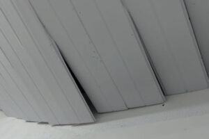 Teto de casa de programa do governo federal desaba com 2 dias de inauguração