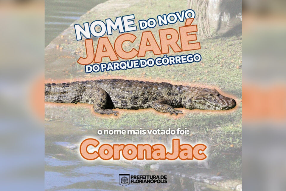 Nome vem da junção do nome da vacina fabricada pelo Instituto Butantan e da fala do Bolsonaro sobre virar jacaré ao tomar vacina