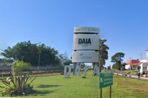 Fachada do Distrito AgroIndustrial de Anápolis- Polícia Federal investiga pagamento de propinas para compra de terreno por preço abaixo do valor de mercado