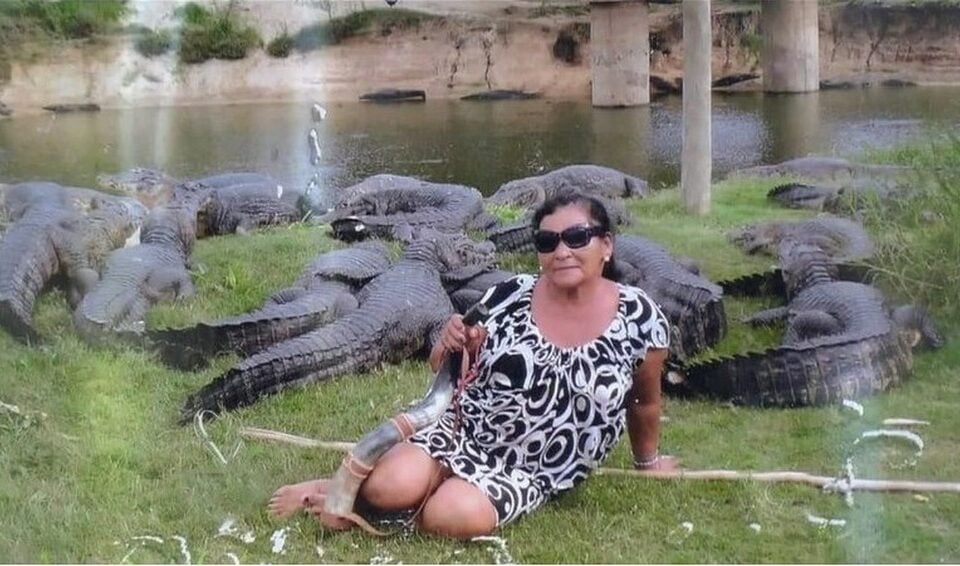 Eurides Fátima era conhecida como "Maria dos Jacarés" após criar diversos animais no quintal de casa