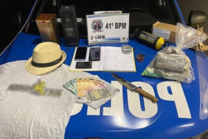 Preso casal suspeito de aplicar 'golpe do whisky' contra entregadores em Aparecida