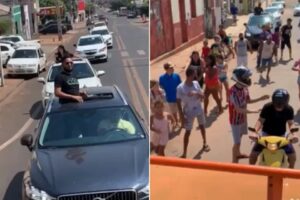 Empresário do MT distribui R$ 10 mil nas ruas e justifica: 'dividir lucro'