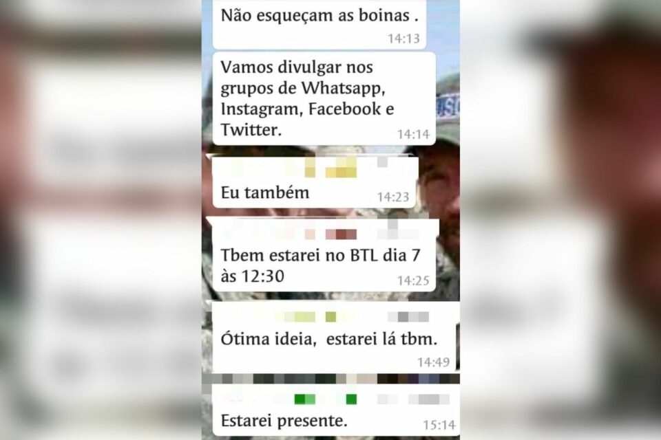 PMs organizam atos pró-Bolsonaro, contra o comunismo e ministros do STF