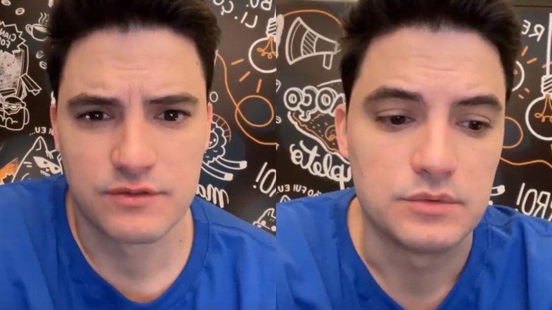 Felipe Neto revela que está com Covid