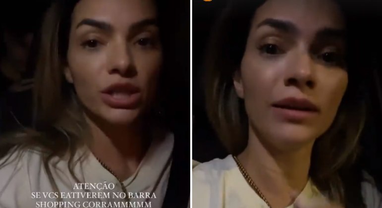 'Estou em choque', afirma Kelly Key após presenciar tentativa de assalto em shopping no Rio