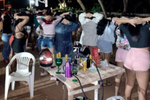 Aparecida aplica mais de R$ 16 mil em multas por não uso de máscara, no fim de semana (Foto: Secom Aparecida/Divulgação)