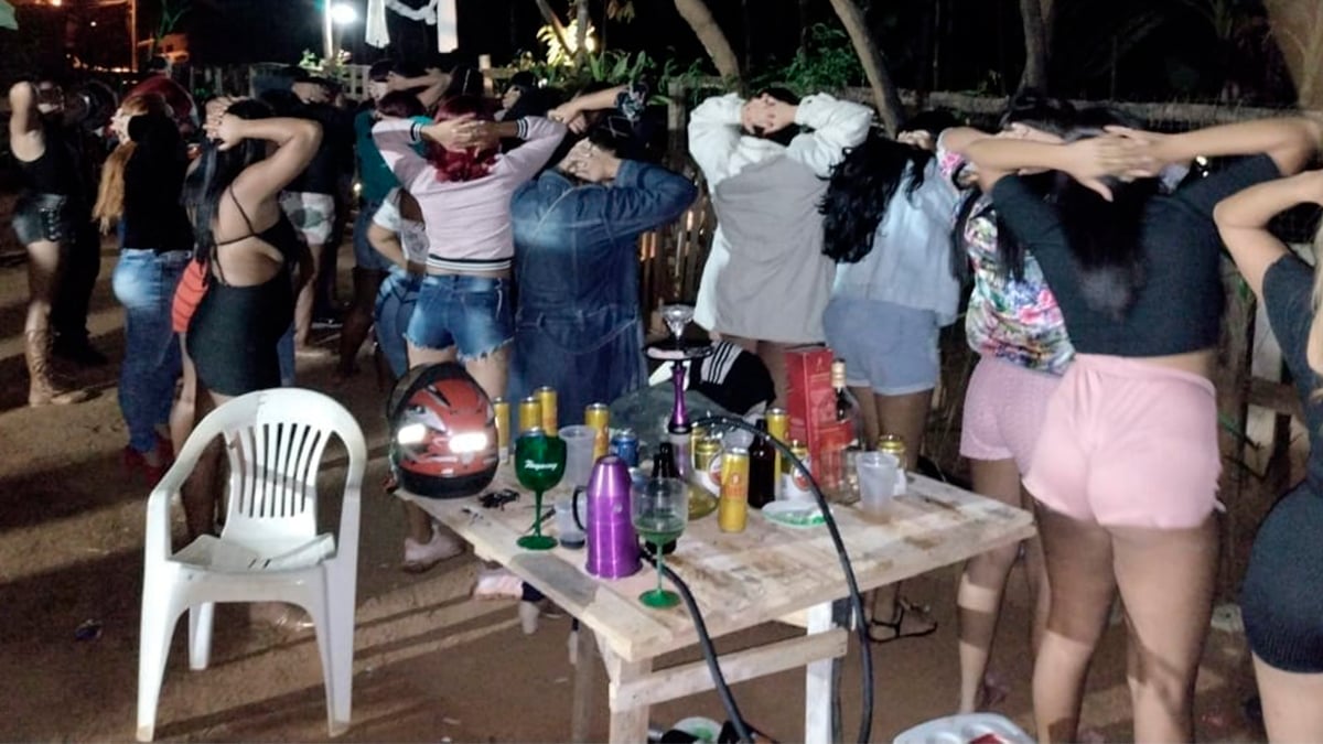 Aparecida aplica mais de R$ 16 mil em multas por não uso de máscara, no fim de semana (Foto: Secom Aparecida/Divulgação)