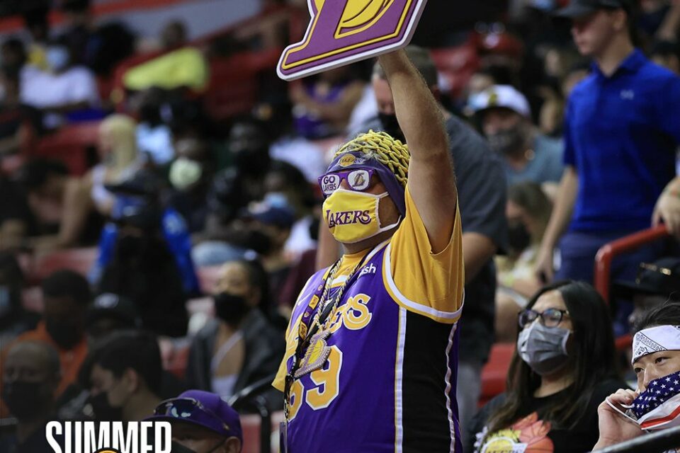 Foto: Reprodução/Twitter Los Angeles Lakers
