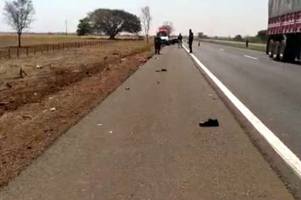 Homem morre após ser atropelado na BR-060, próximo a Rio Verde