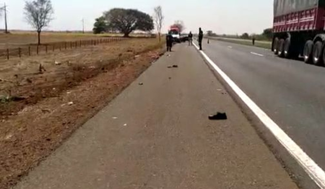 Homem morre após ser atropelado na BR-060, próximo a Rio Verde