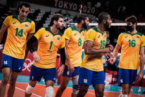 Jogadores da seleção brasileira masculina de vôlei