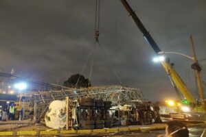 De acordo com a concessionária, não há registros de feridos graves ou mortes