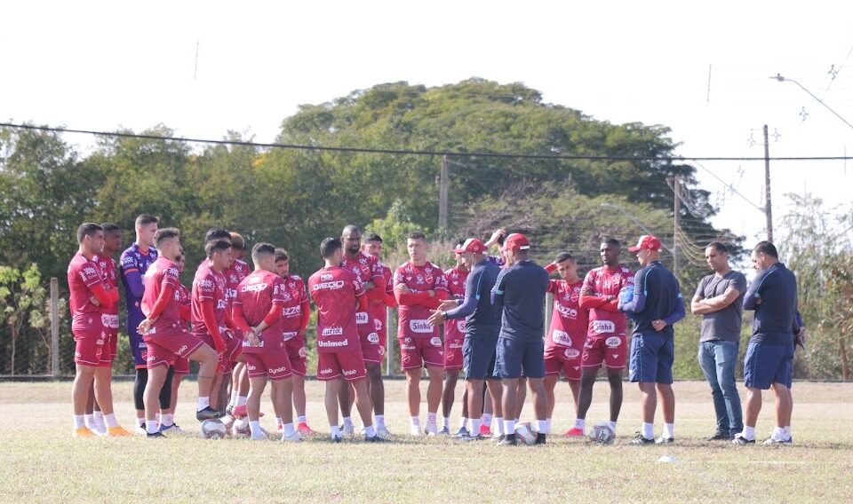 último treino do Vila Nova