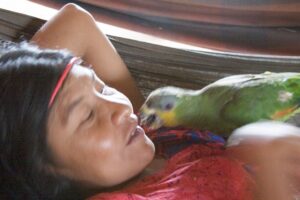 Indígena da etnia Avá-Canoeiro