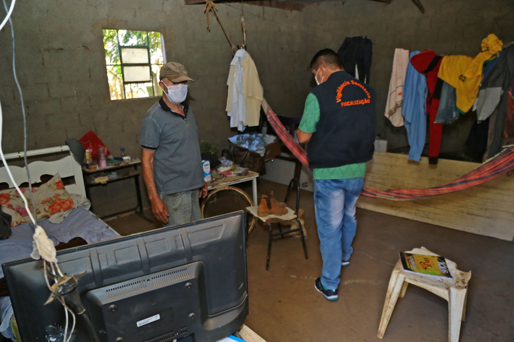 Clínica de reabilitação clandestina funcionava há mais de 10 anos (Foto: Enio Medeiros - Secom Aparecida)