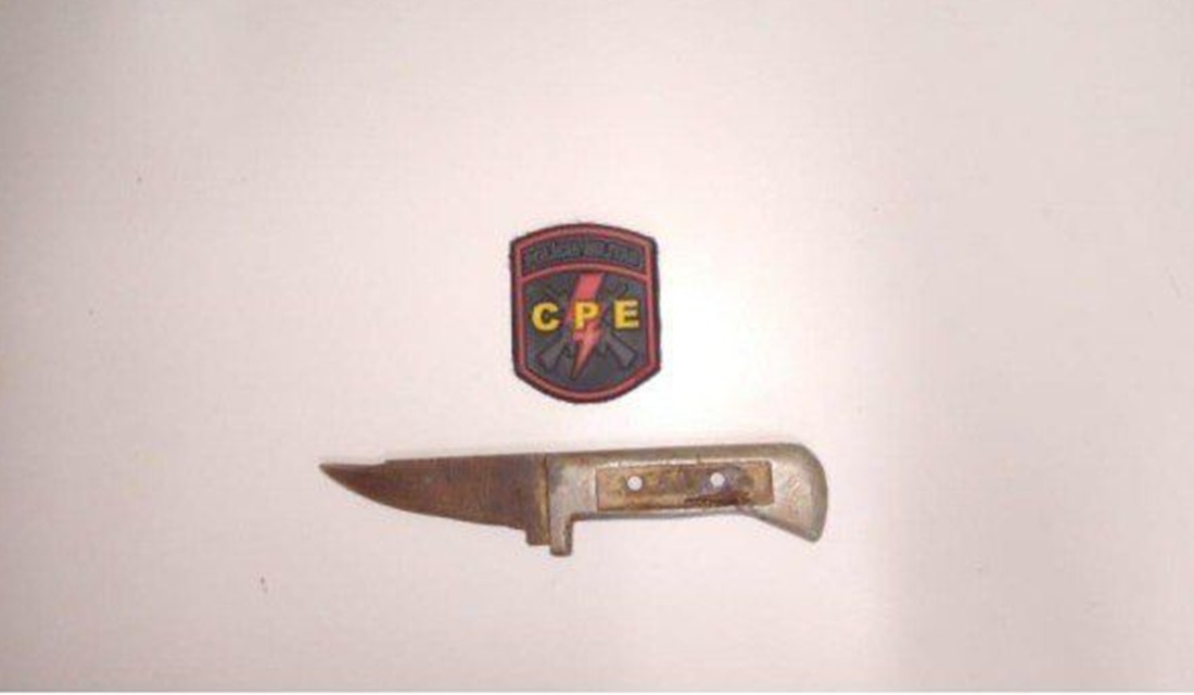 Preso suspeito de golpear esposa com oito facadas em Jataí