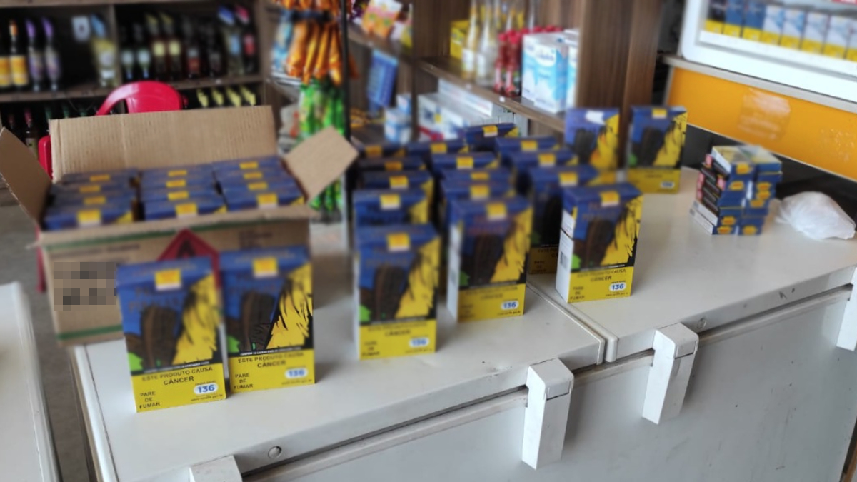 Polícia aprende quase 7 mil palheiros falsificados em comércio de Senador Canedo